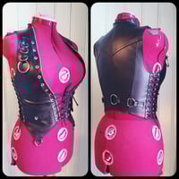 Image 1 of Vest with lacings