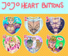 JJBA Heart Buttons!