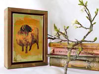 Image 1 of Original Framed Canvas - 4" x 6" - Swaledale#1