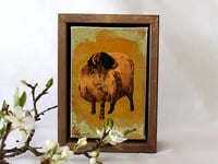 Image 2 of Original Framed Canvas - 4" x 6" - Swaledale#1