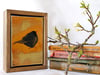 Original Framed Canvas - 4" x 6" - Blackbird