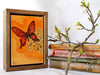 Original Framed Canvas - 4" x 6" - Butterfly