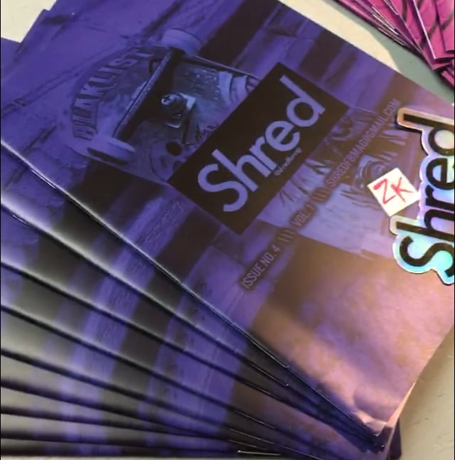Shred Fb Mag (Issues 2 and 4) FULL COLOR