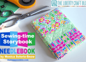 Image of Sewingtime Story-book Needlebook PDF tutorial