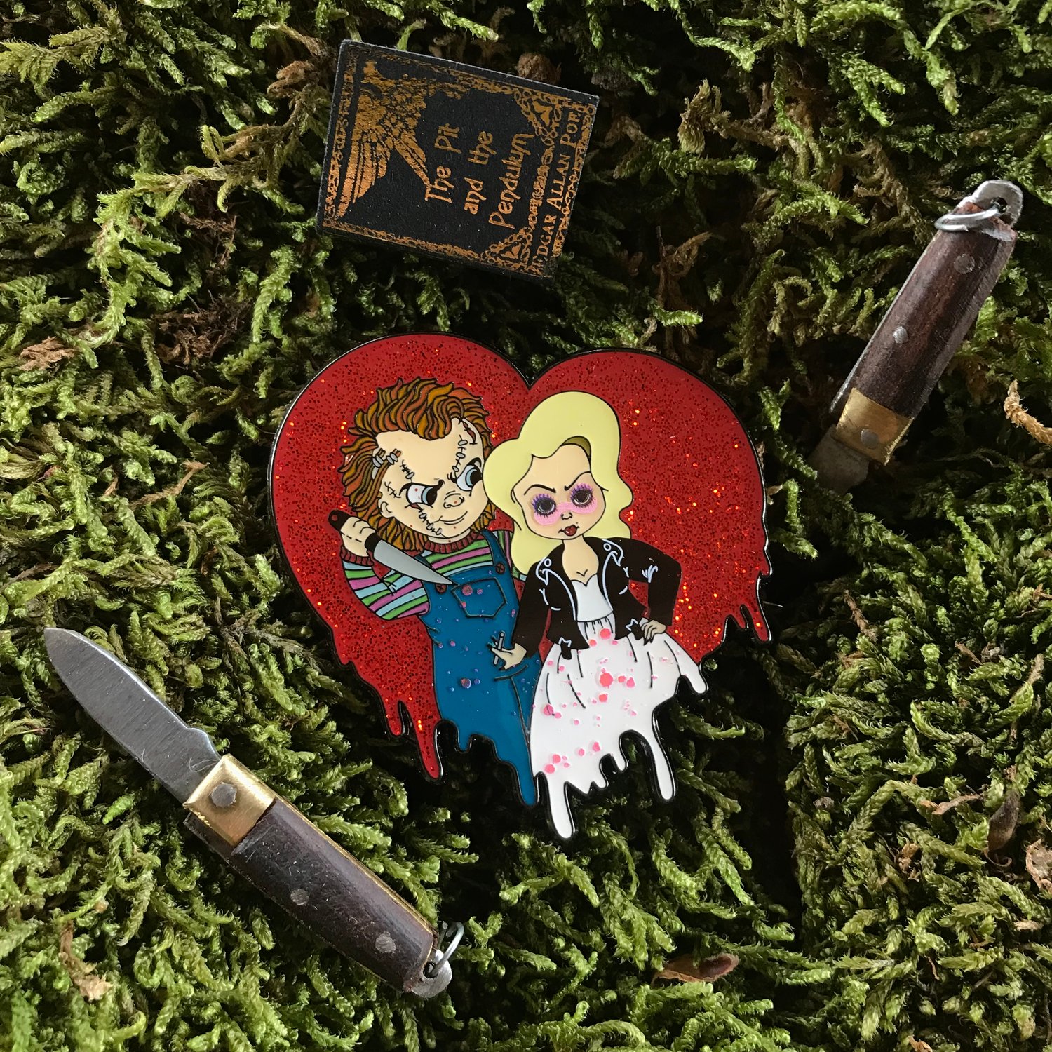 DISCONTINUED: Chucky 2" Inch Enamel Pin 