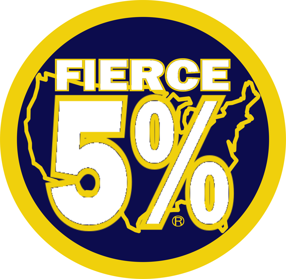 Image of FIERCE 5% DECAL