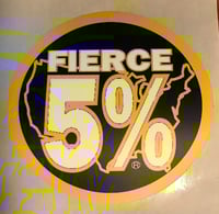 Image 2 of FIERCE 5% DECAL