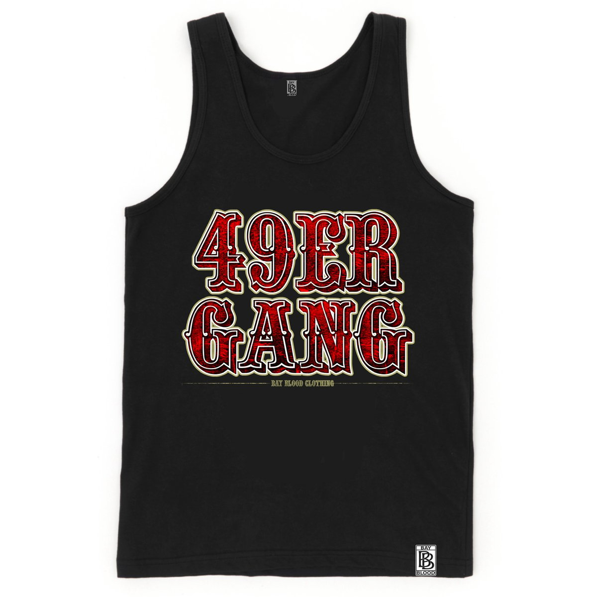 49ER GANG Hoodie (khaki) / Bay Blood Clothing