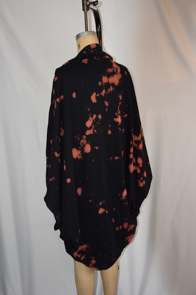 Image of Dyed cardi cape