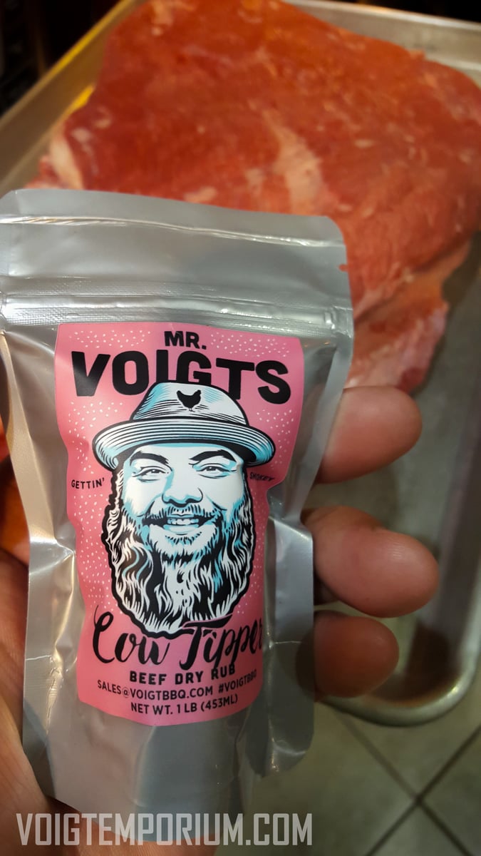 Mr.Voigt's Cow Tipper BBQ Rub for Brisket / VOIGT EMPORIUM