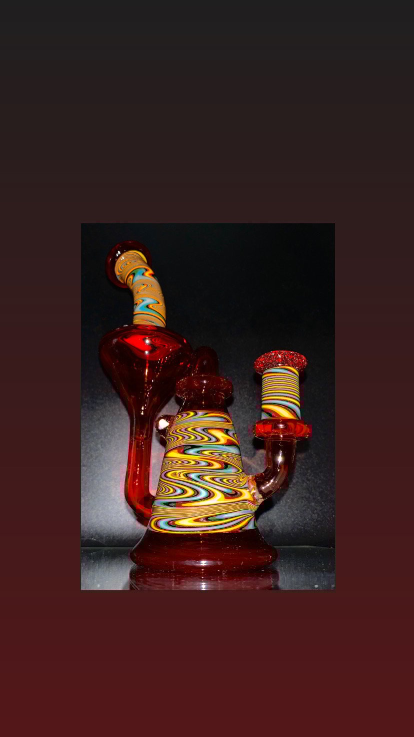 Worked recycler 