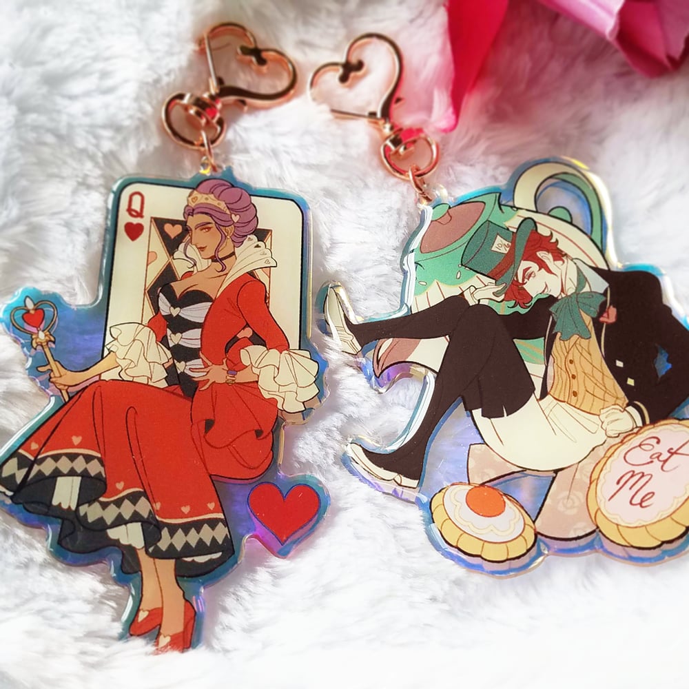 Image of Apprentice in Wonderland Acrylic Charms (LIMITED EDITION)