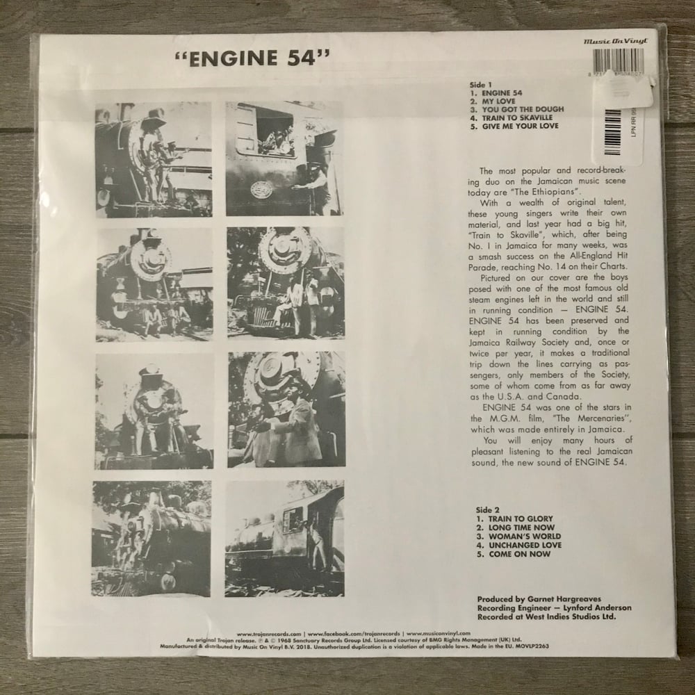 Image of The Ethiopians - Engine 54 Vinyl LP USED