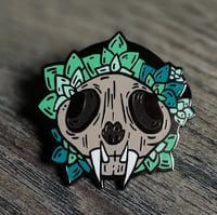 Skull Garden Pin