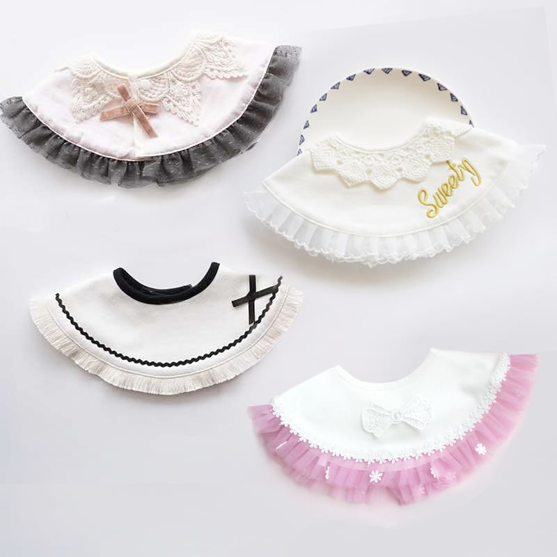 Image of PREMIUM 4pcs Princes Baby bibs