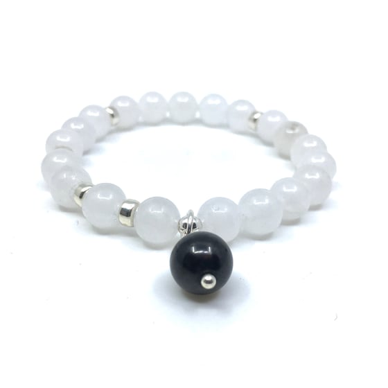 Image of Snow Quartz Wrist Mala