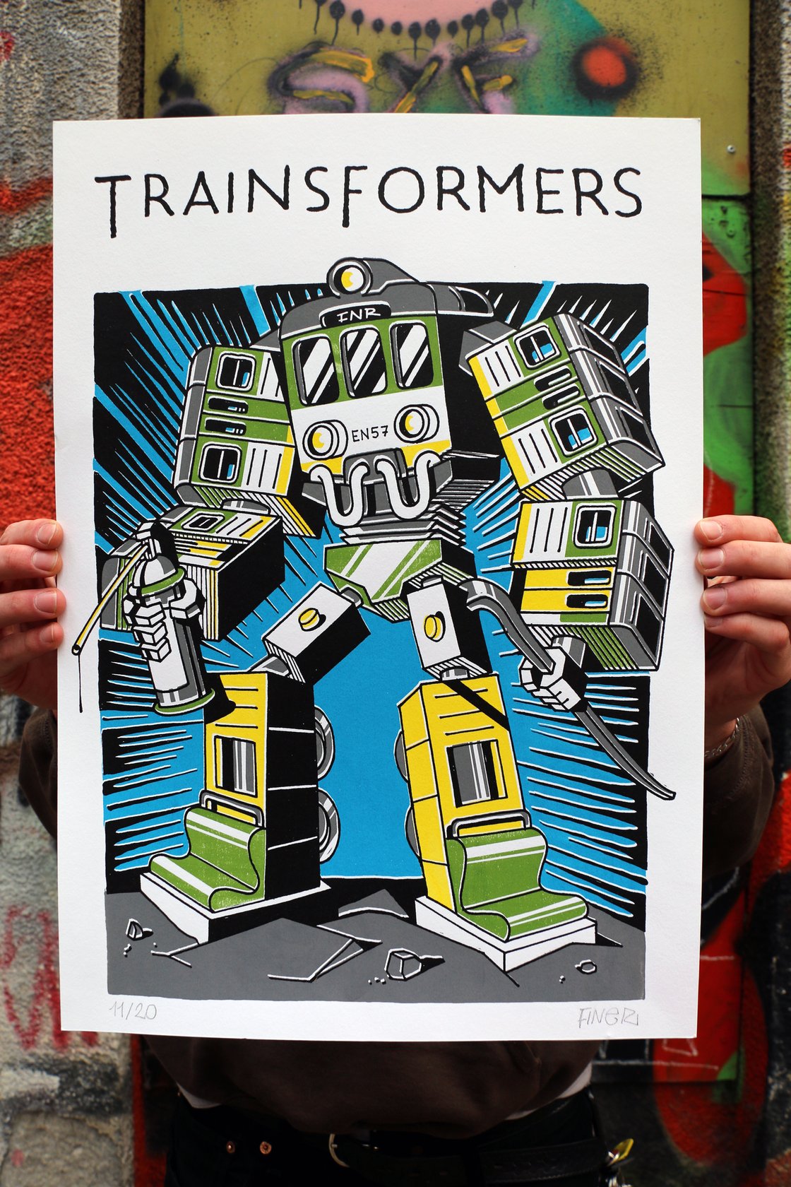 Image of Finer "Trainsformers (2)"