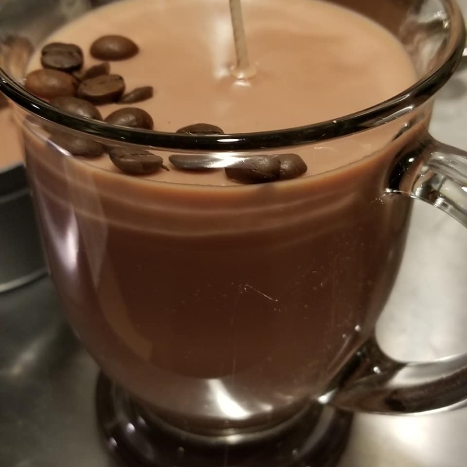 Image of Hot Mug of Coffee Candle
