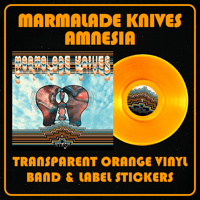 Image 2 of Marmalade Knives - Amnesia Transparent Orange Vinyl