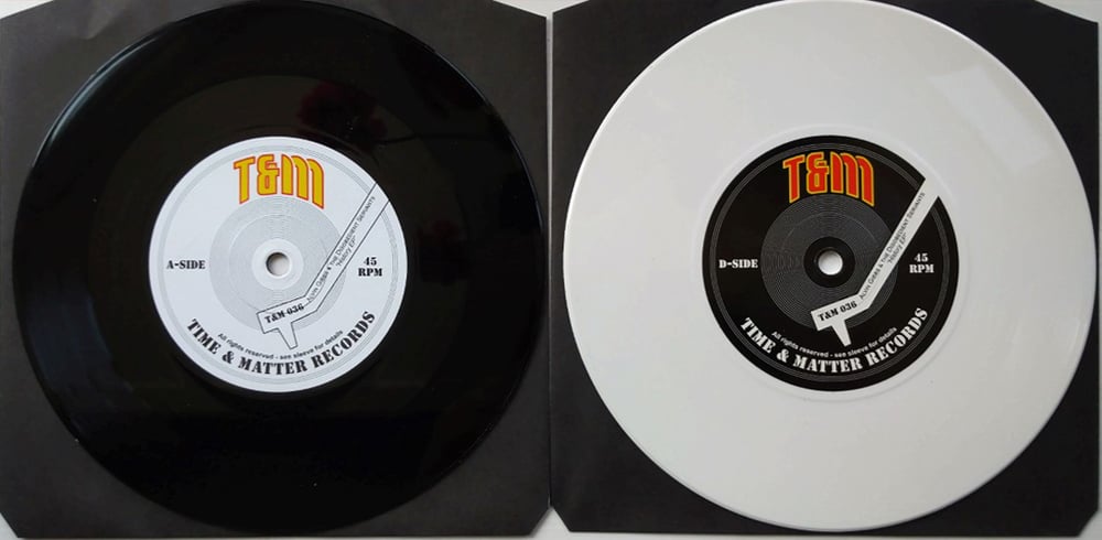 T&M 036 - 7" - Alvin Gibbs & The Disobedient Servants - History EP (DOUBLE 7" GATEFOLD SLEEVE)