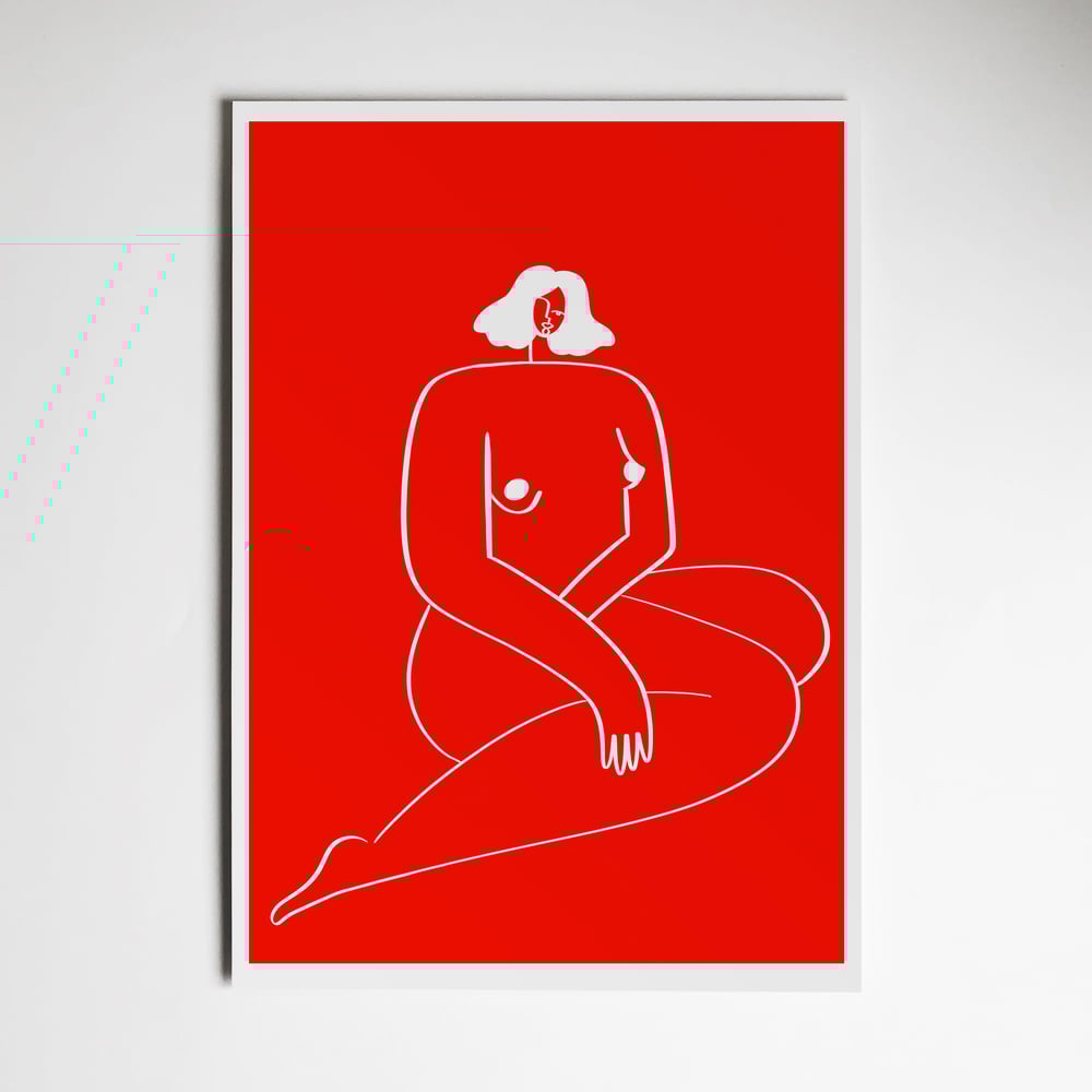 Image of 3 CHICAS 3 COLORES ROJO
