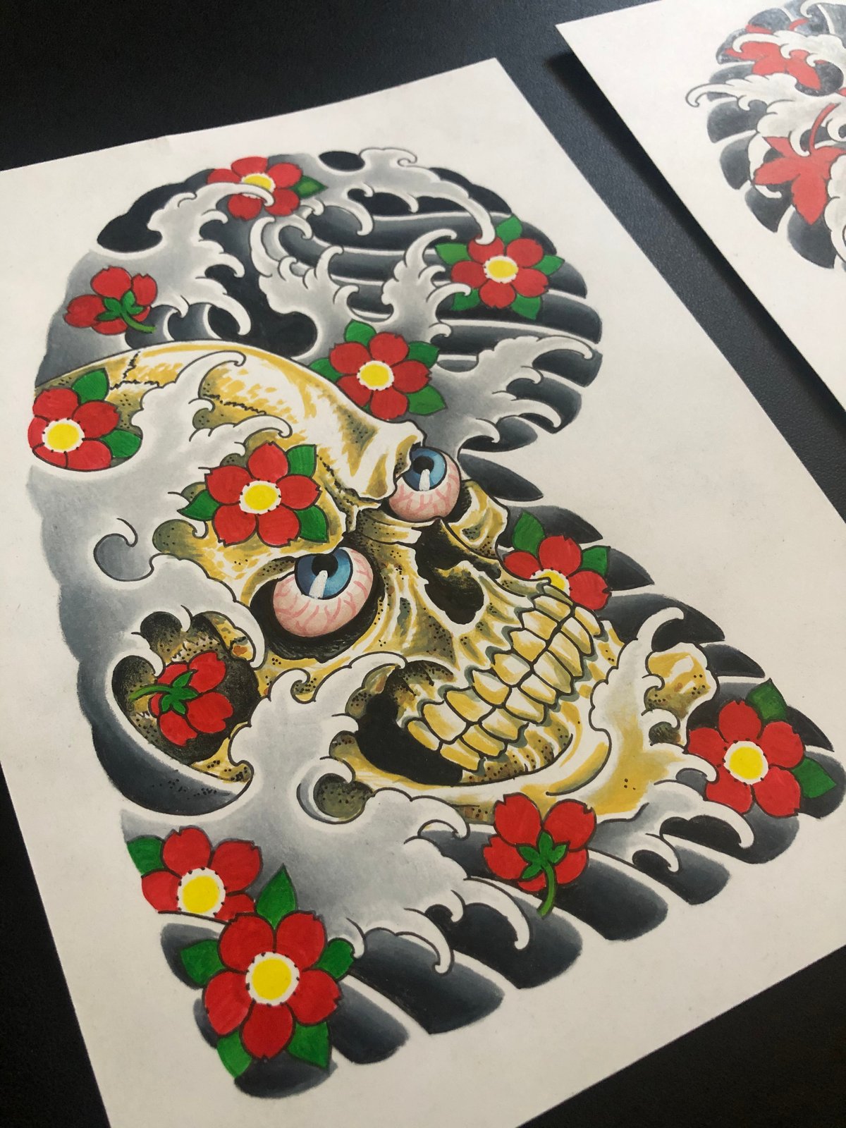 Skulls Half Sleeve Set