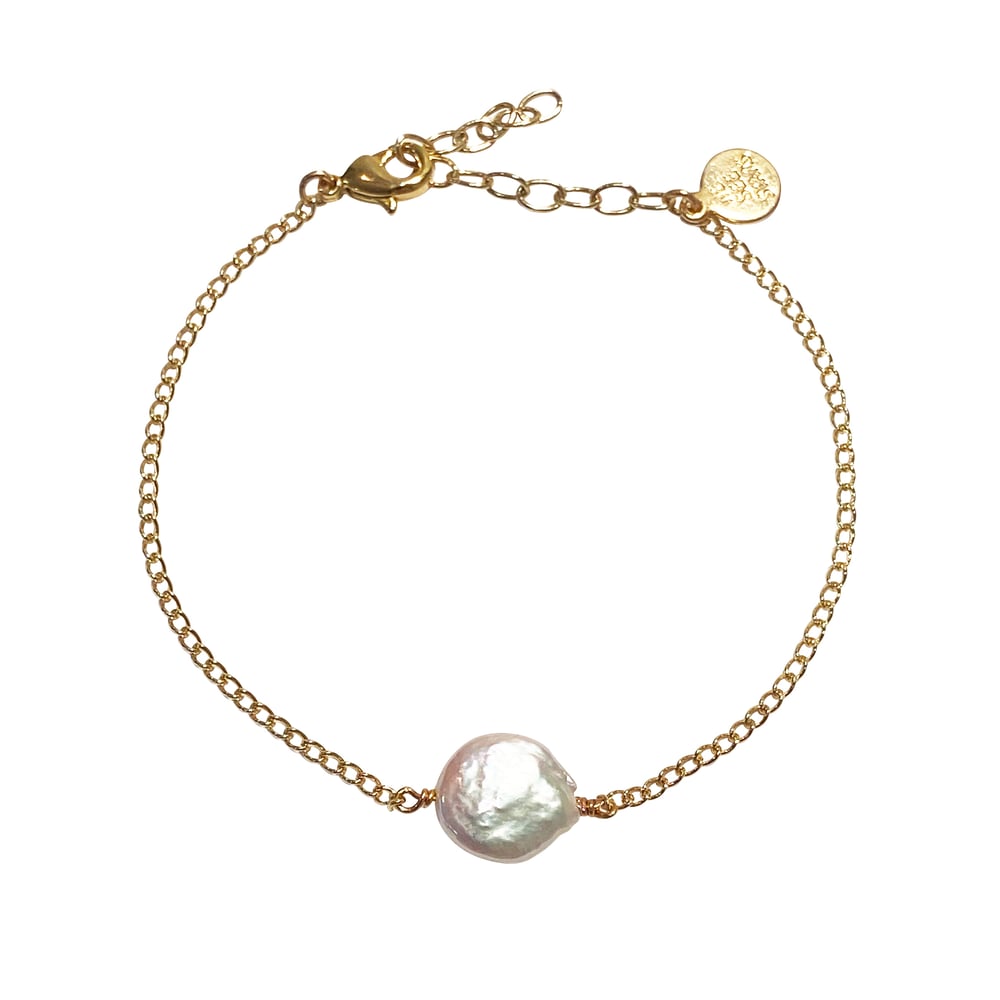 Image of Coin Pearl Bracelet