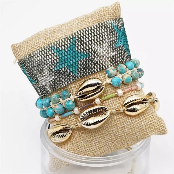 Image of Set  Pulseras Aqua