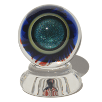 Image 2 of 32mm Christmas Implosion Marble