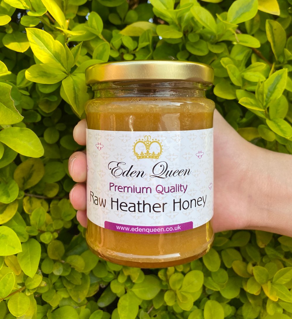 Image of Limited Edition Raw Heather Honey (340 grams)