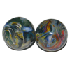 Pair Of Surface Worked Hider Marbles