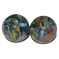 Image 2 of Pair Of Surface Worked Hider Marbles