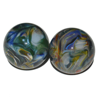 Image 4 of Pair Of Surface Worked Hider Marbles