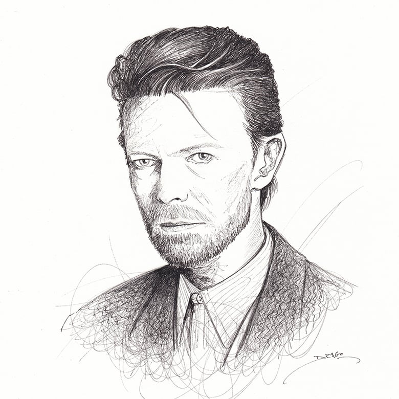 Image of David Bowie Doodle