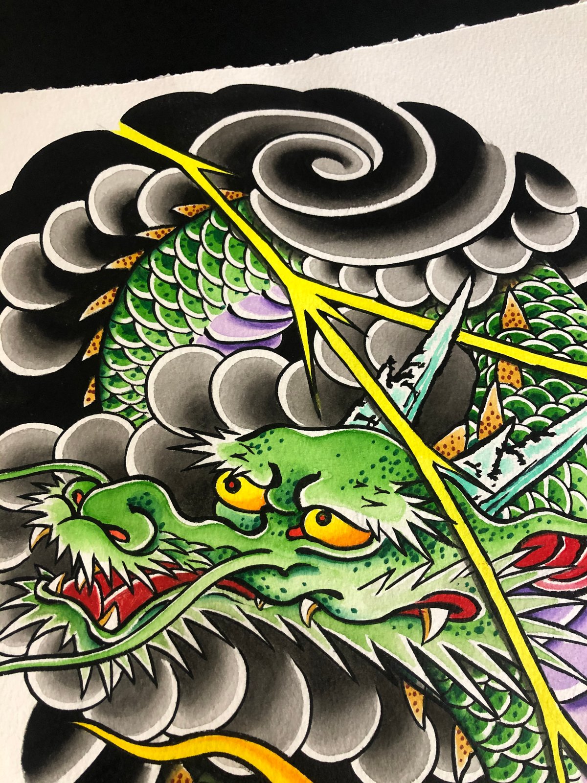 Dragon Half Sleeve