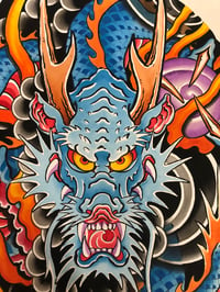 Image 1 of Blue Dragon Half Sleeve