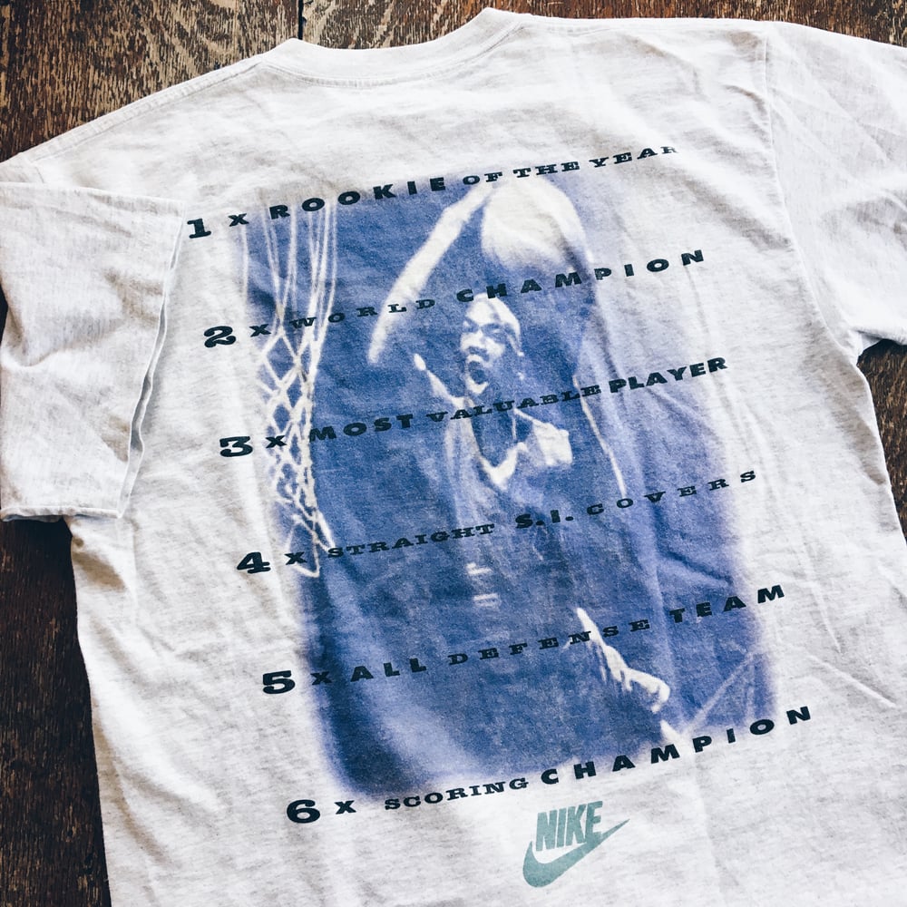 Image of Original Early 90’s Nike Air Jordan “What Time Is It?” Recall Tee.