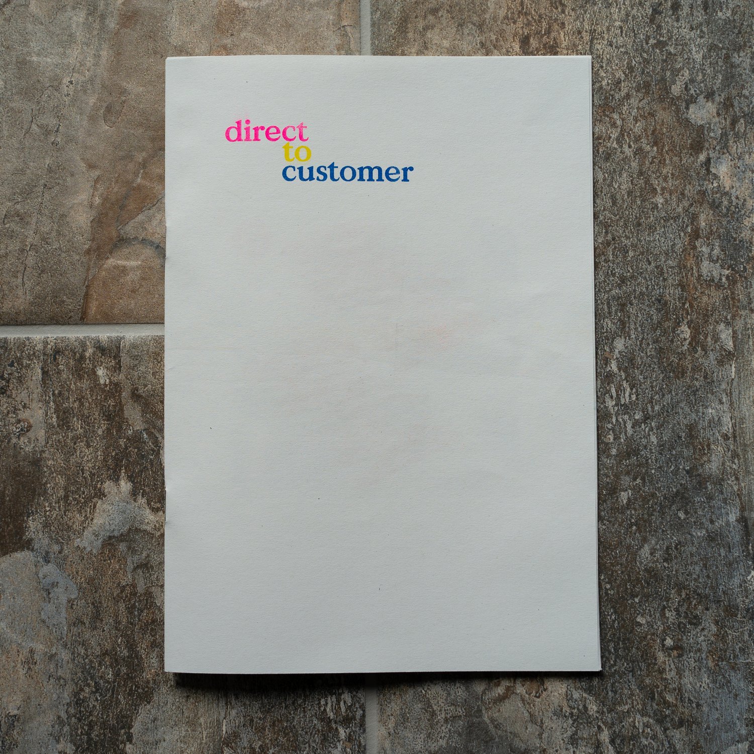 Image of Arnox Zine 1.5 - 'Direct to Customer'