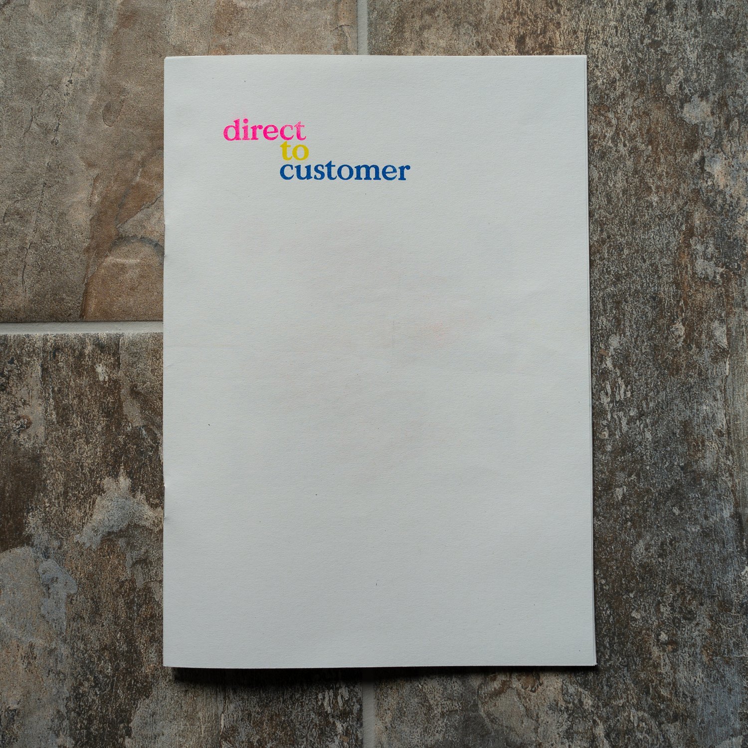 Image of Arnox Zine 1.5 -  'Direct to Customer'