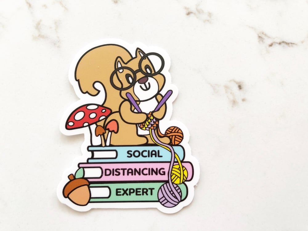 Image of Social Distancing Squirrel
