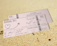 Blush Boarding Pass