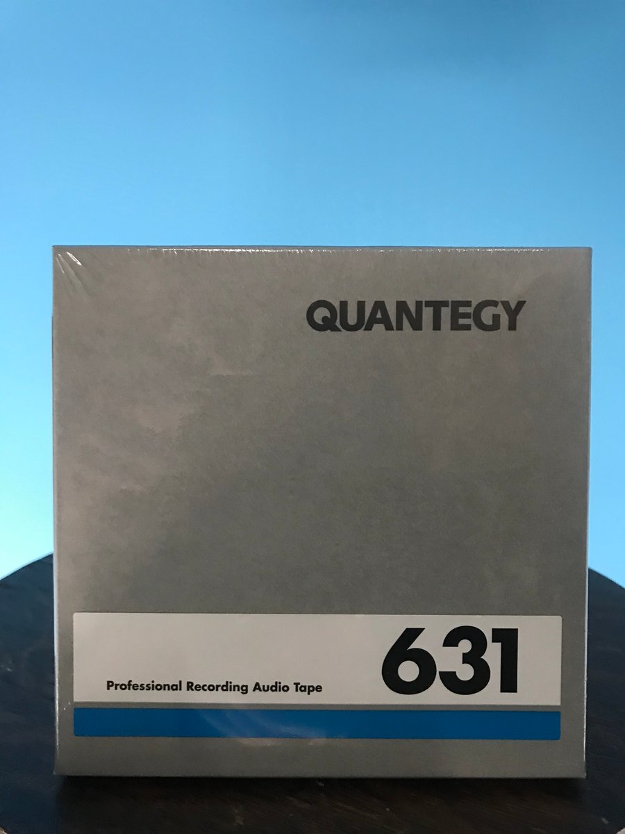 ANALOG TAPES — Quantegy 631 1/4 x 600' on a 5 Plastic Reel