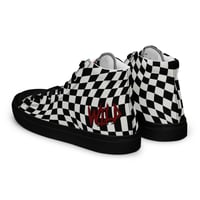 Image 4 of WICKEDxWILD Final Lap Women’s High Top Canvas Shoes