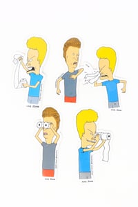Image 2 of Beavis and Butt-Head Sticker Decals