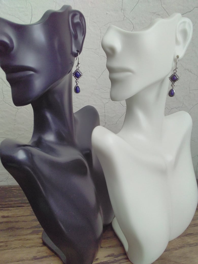 Image of PETITE SAPPHIRE EARRINGS