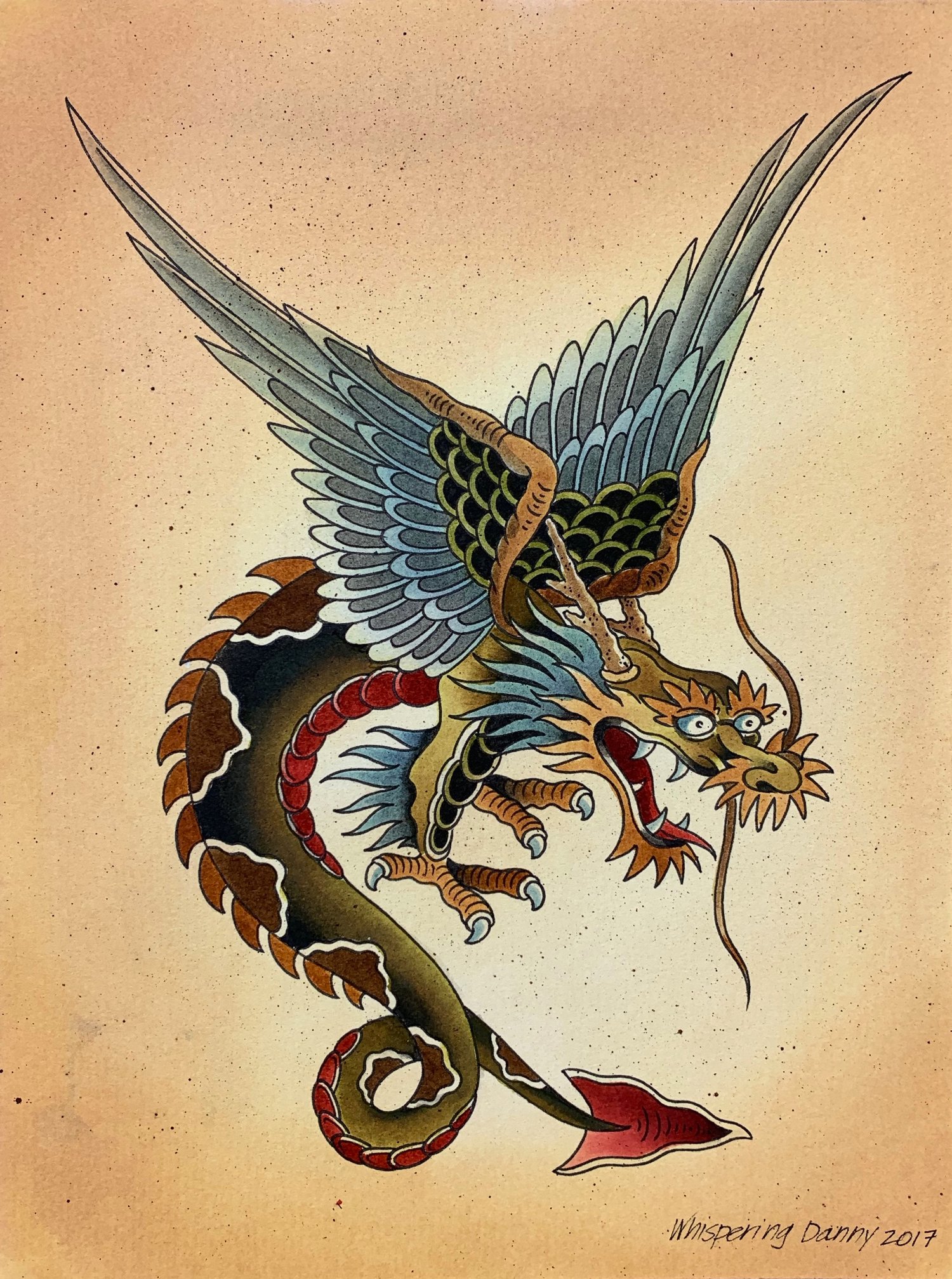 Dragon Original Painting