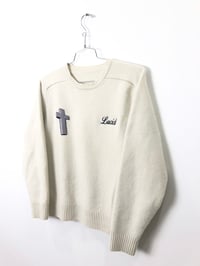 Image 2 of LUCID CASHMERE SWEATER (CREAM)