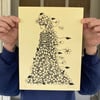 GARDEN GOWN - print