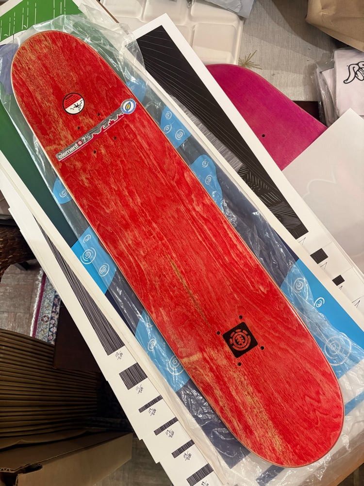Signed Element deck from 2002