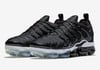 Vapormax Plus In A Simple Black/White Colorway